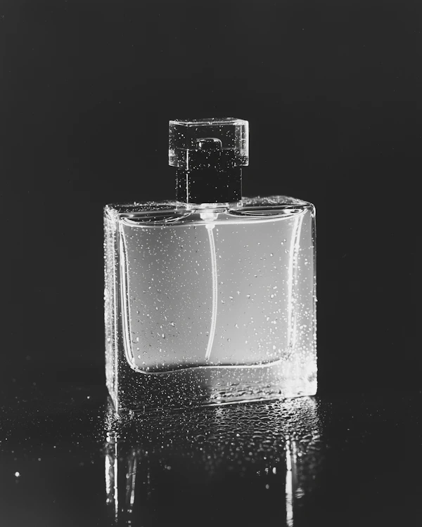 Elegant Glass Perfume