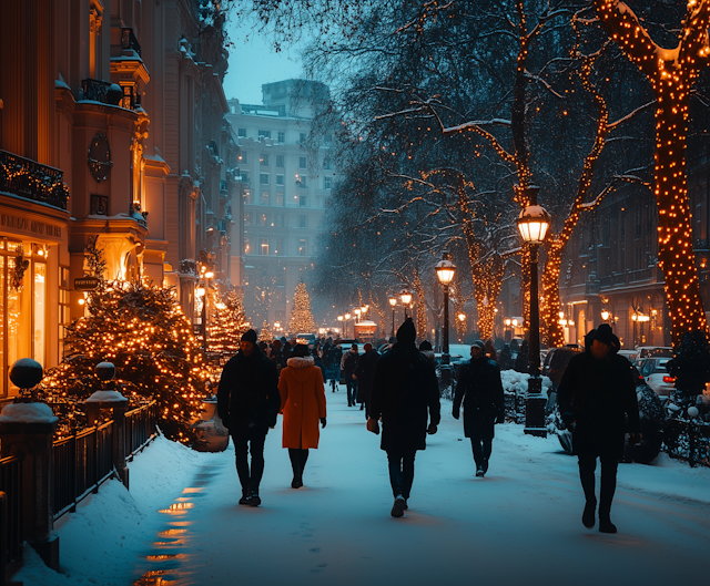 Winter City Street Festivities