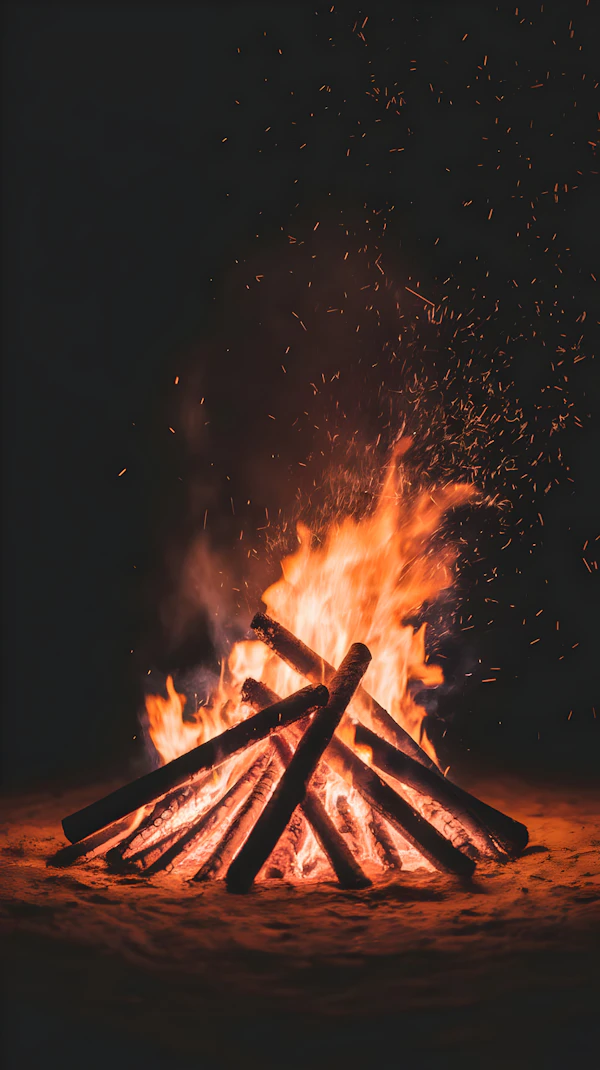 Cozy Campfire Night