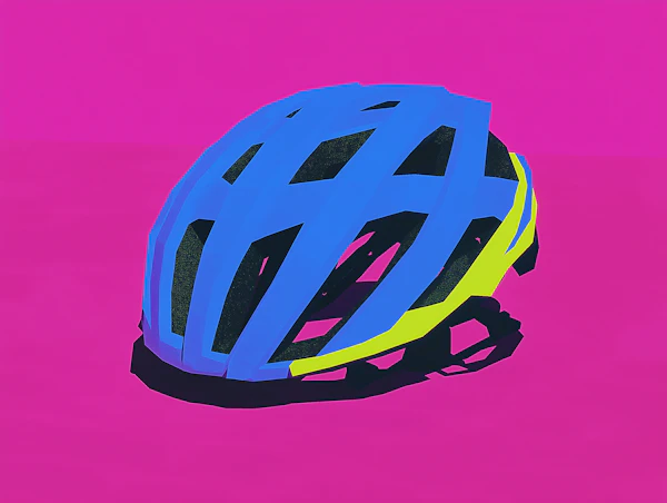 Vibrant Bicycle Helmet