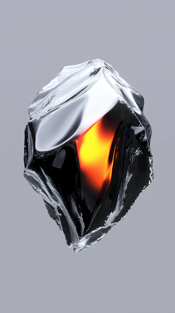 Futuristic Crystal Glow