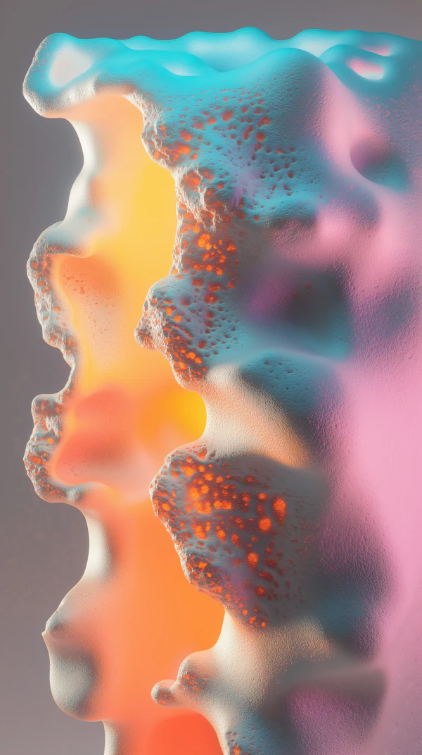 Abstract 3D Organic Form