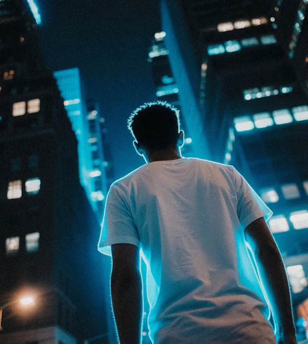 Cityscape Night Silhouette