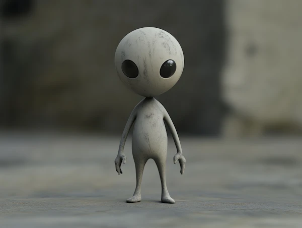 3D Alien Character