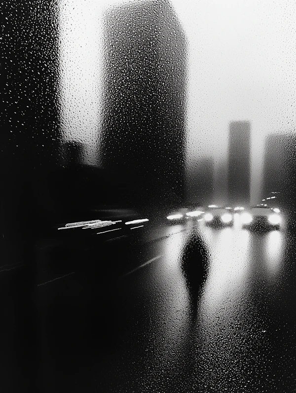 Rainy Urban Scene