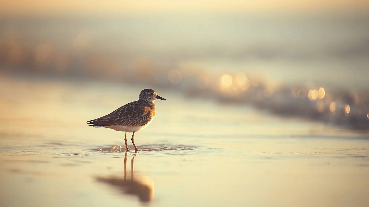 Bird at Shoreline