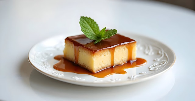 Delectable Flan Dessert