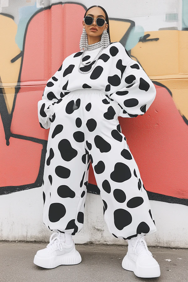 Graffiti Fashion Pose