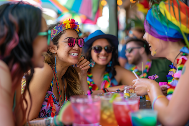 Pride Celebration Friends