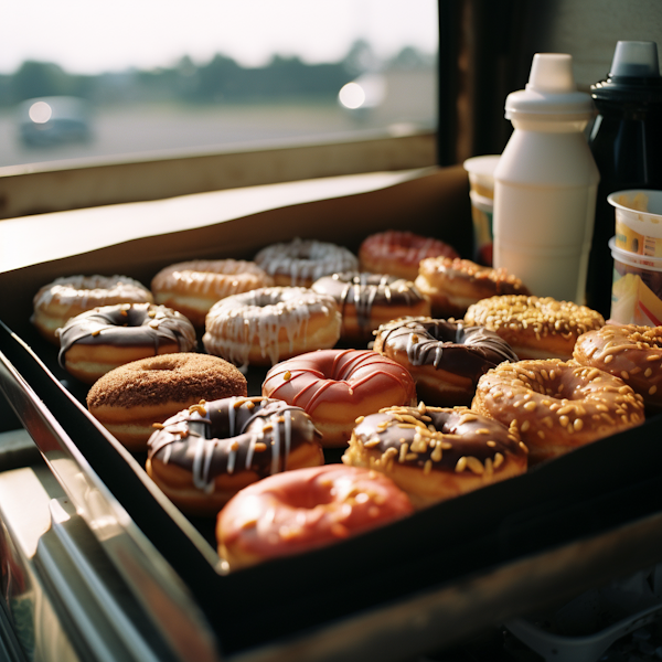 Morning Delight Doughnuts Assortment