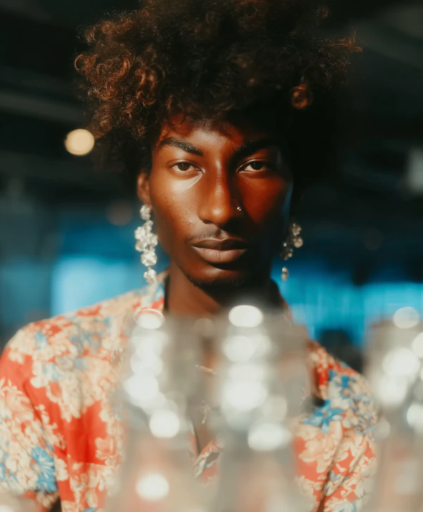 Stylish Individual Portrait