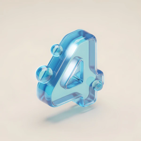 Translucent Blue 4