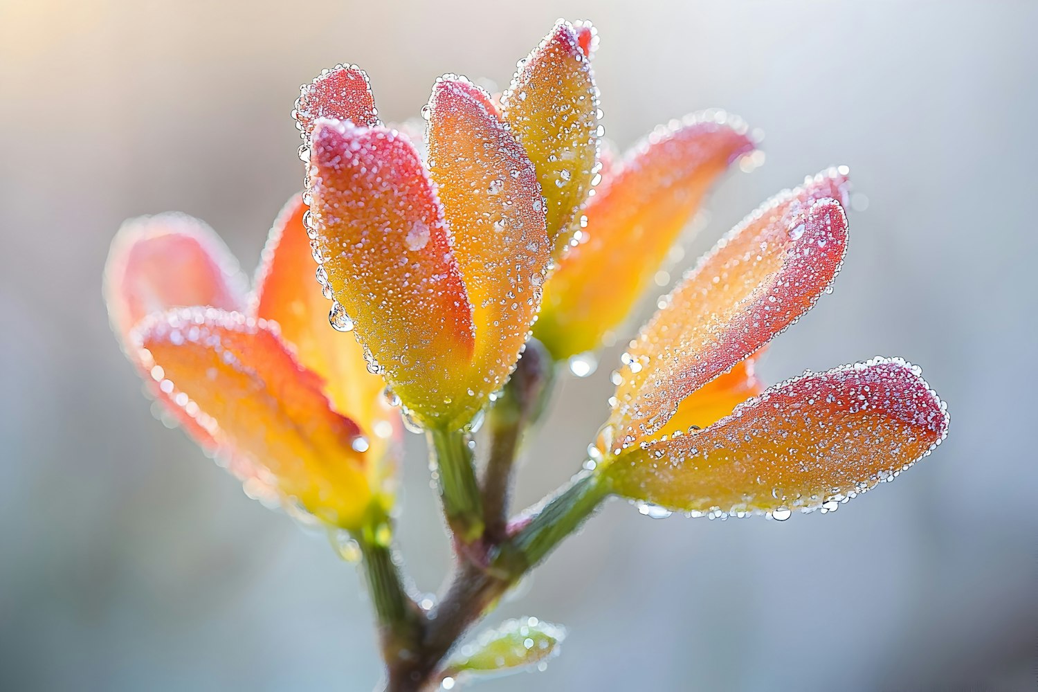 Dewy Plant Buds