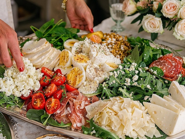 Elegant Food Platter for Gathering