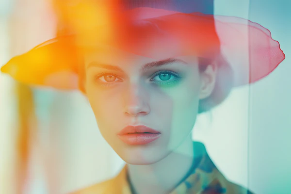 Dreamy Woman Portrait