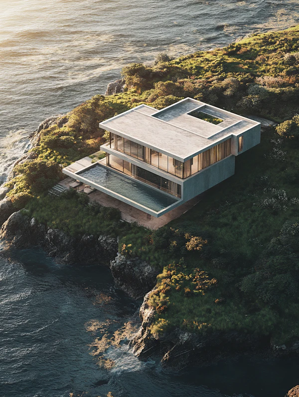Modern Cliffside Home