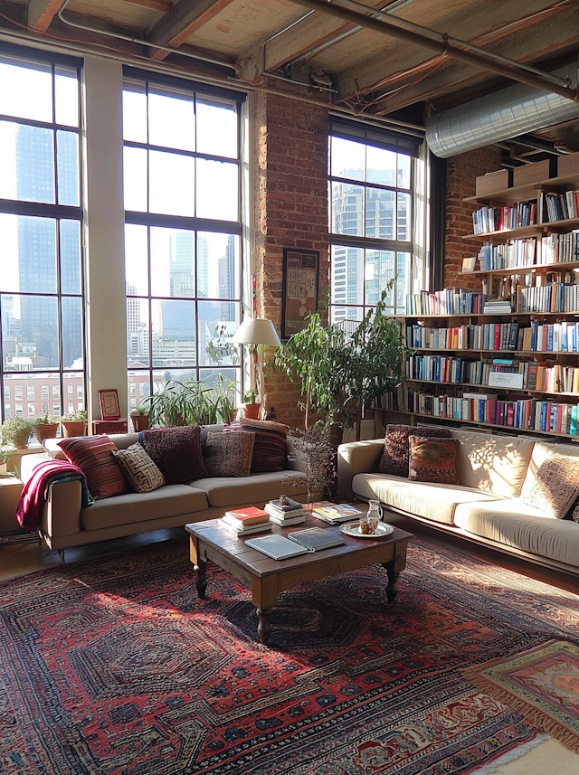 Cozy Loft-Style Living Space