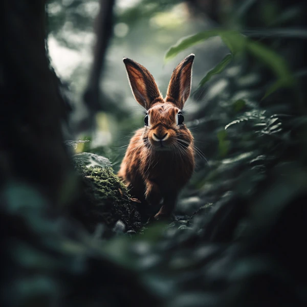 Rabbit in Forest