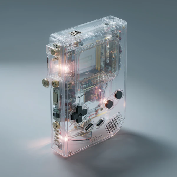 Transparent Gaming Console