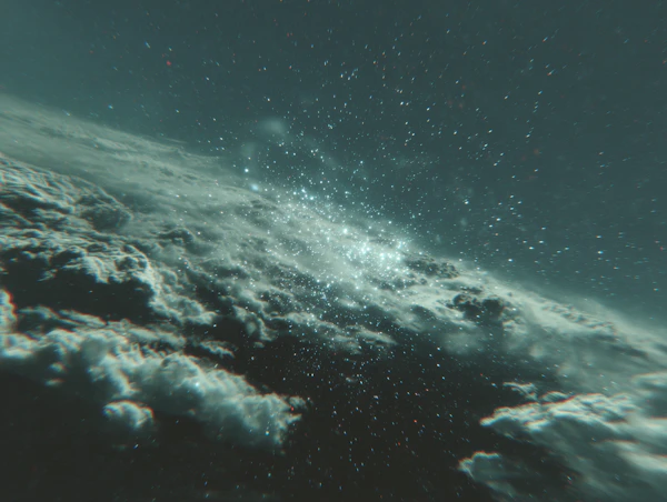 Cosmic Starfield Scene