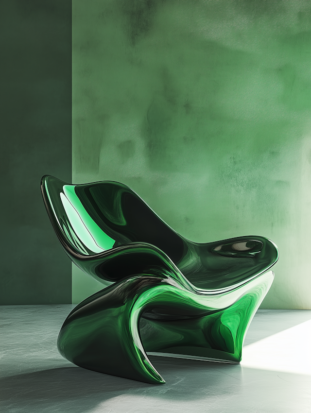 Emerald Green Chair