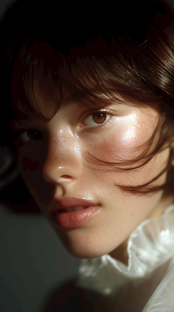 Freckled Portrait