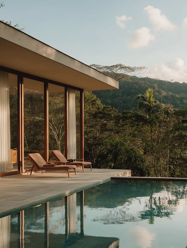 Modern House with Pool
