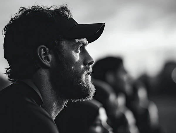 Rugged Man in Profile