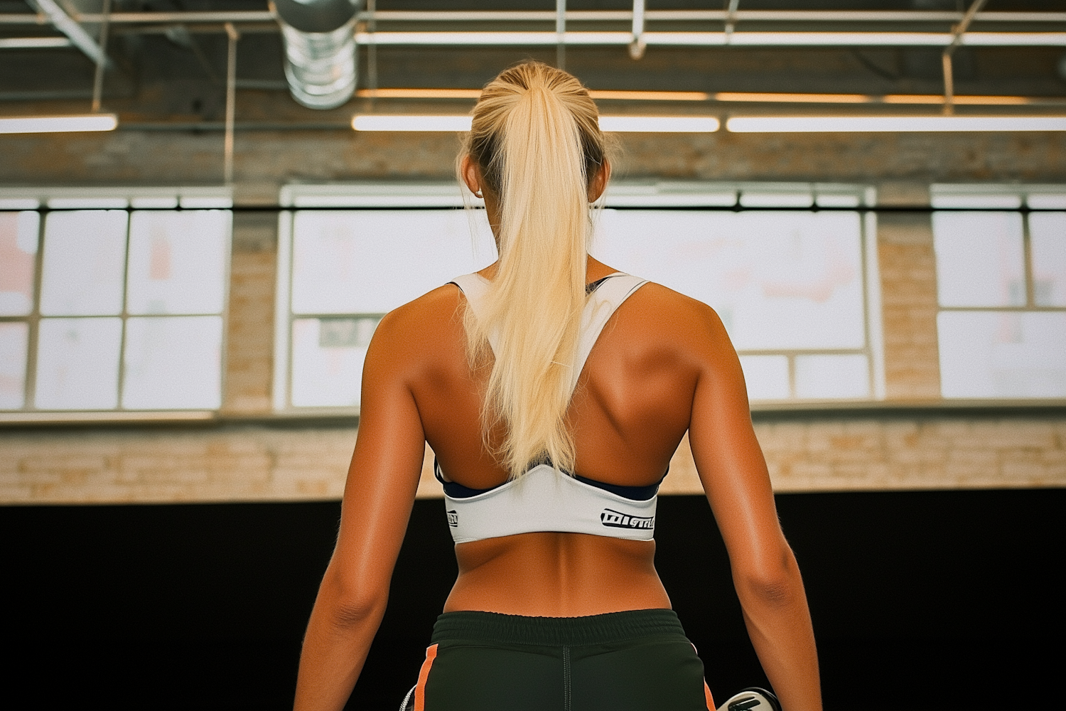 Athletic Back Portrait