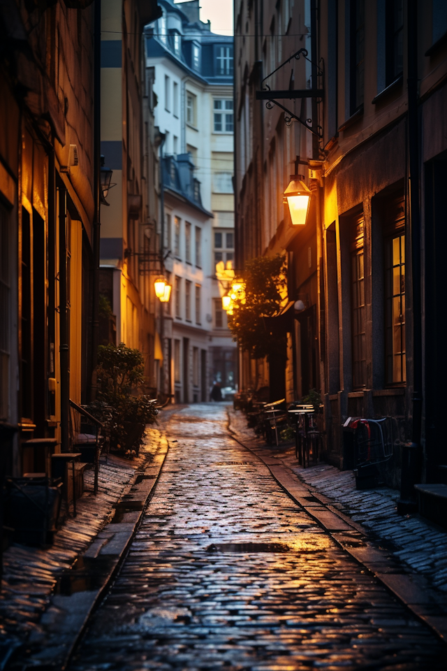 Twilight Serenity on Cobblestone