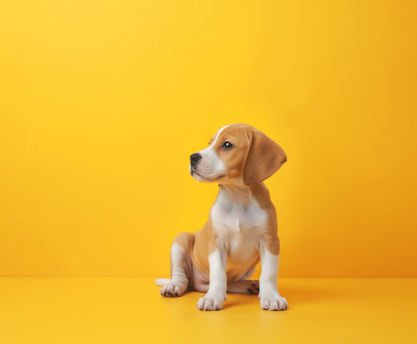 Bright-Eyed Beagle Puppy