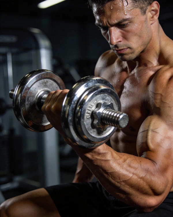 Focused Gym Workout