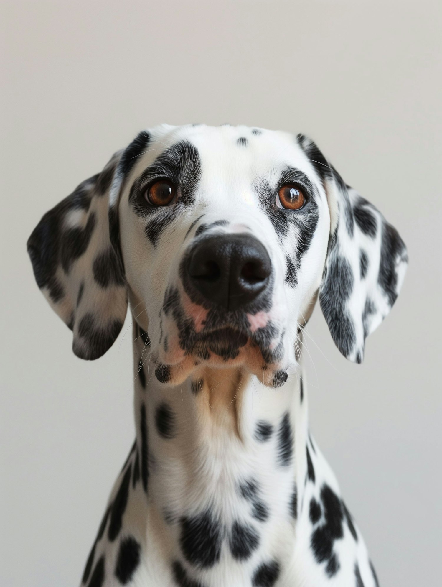 Close-up Dalmatian Portrait