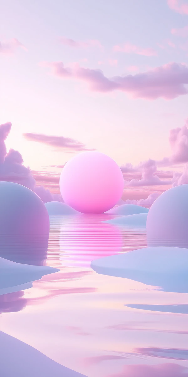 Surreal Pink Sphere