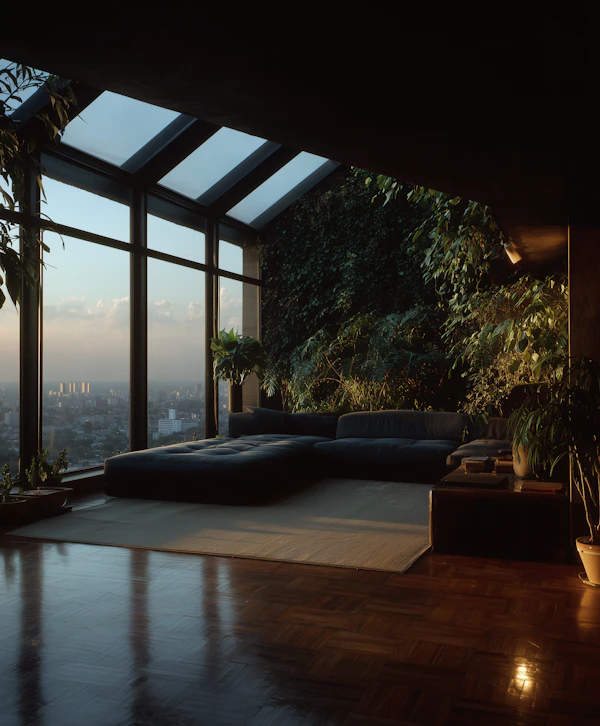 Modern Living Room View