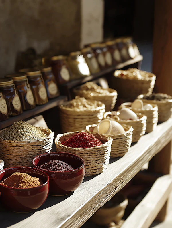 Rustic Market Display