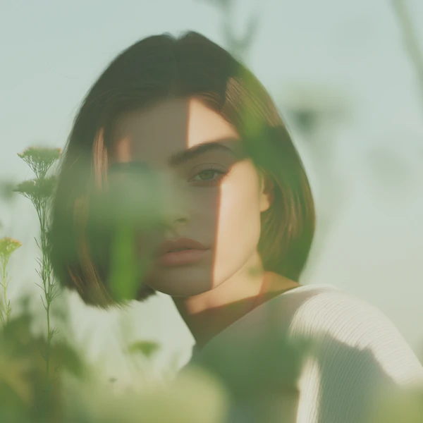 Serene Woman in Nature