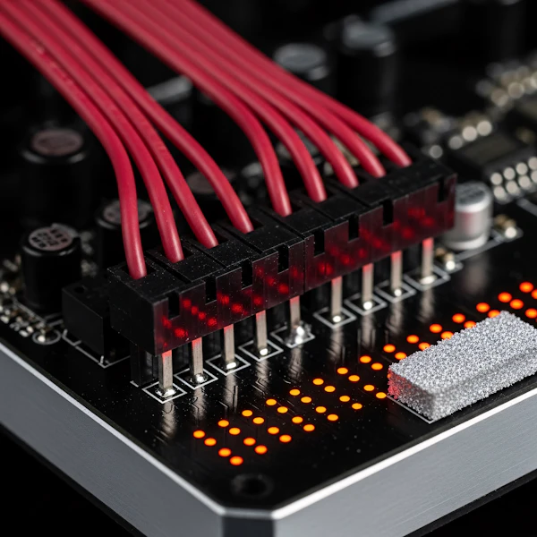 Circuit Board Close-Up