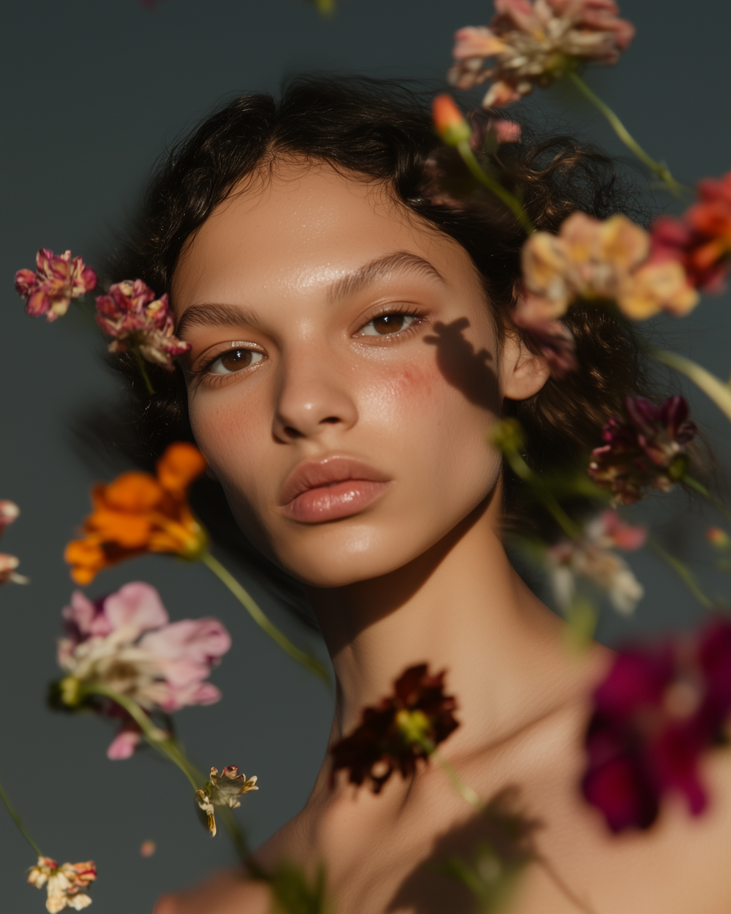 Ethereal Floral Portrait