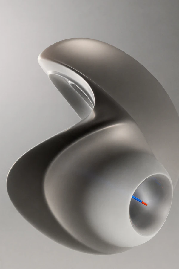 Abstract Metallic Sculpture