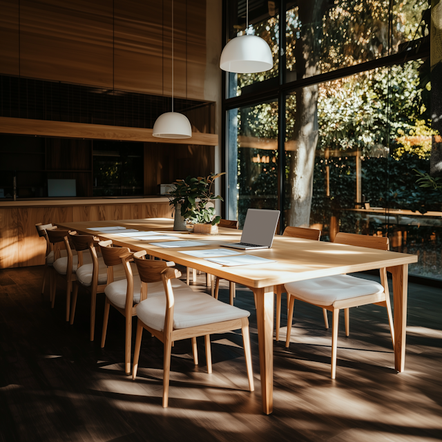 Modern Minimalist Dining Room