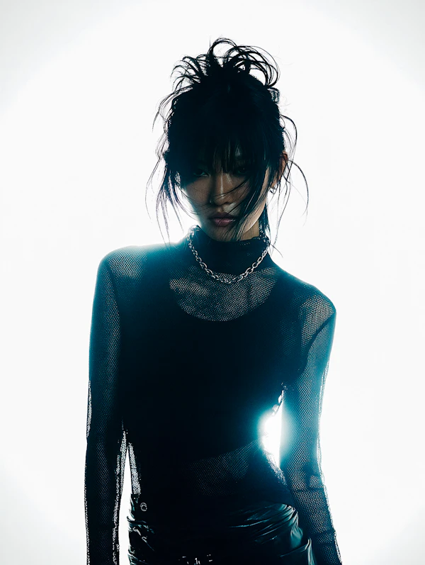 Edgy Silhouette Portrait