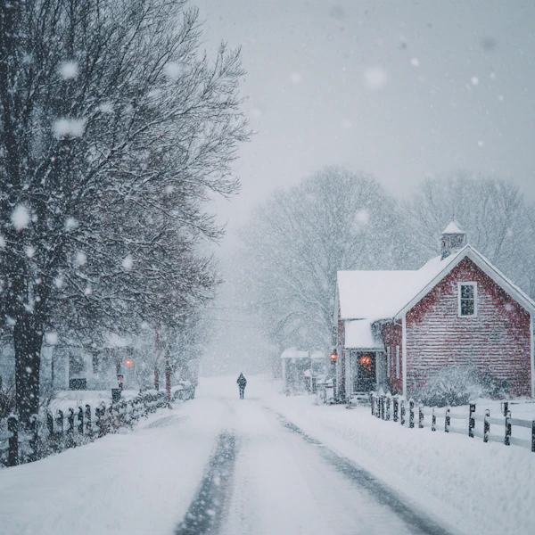 Winter Road Serenity