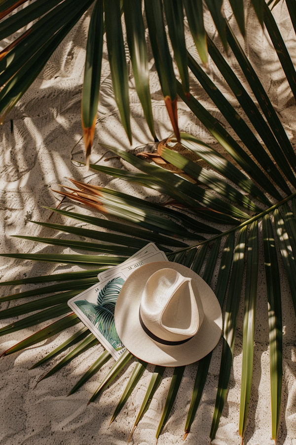 Serene Beach-Themed Still Life