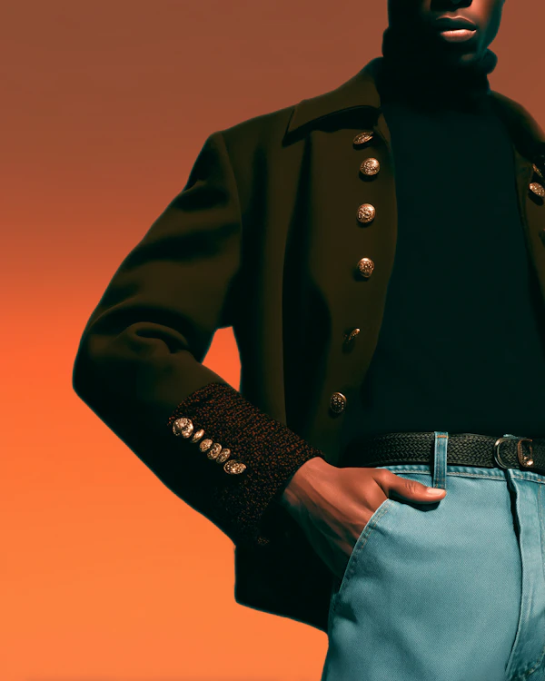 Stylish Outfit Display