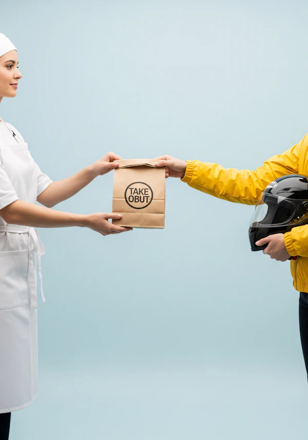 Delivery Exchange Scene