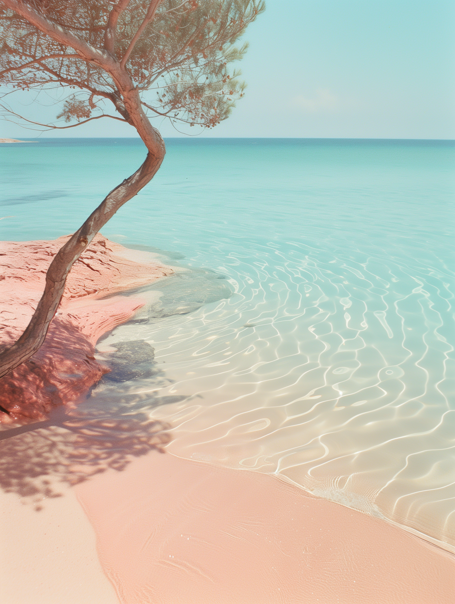 Serene Beach Solitude