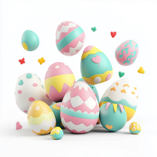 Colorful Easter Eggs