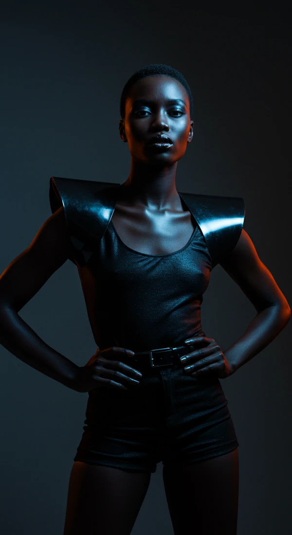 Futuristic Fashion Portrait
