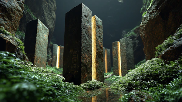 Mystical Stone Monoliths